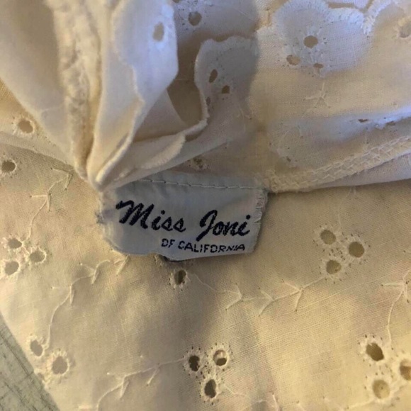 90s cottage core fitted cardigan - Picture 4 of 4